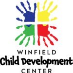 A logo of winfield child development center